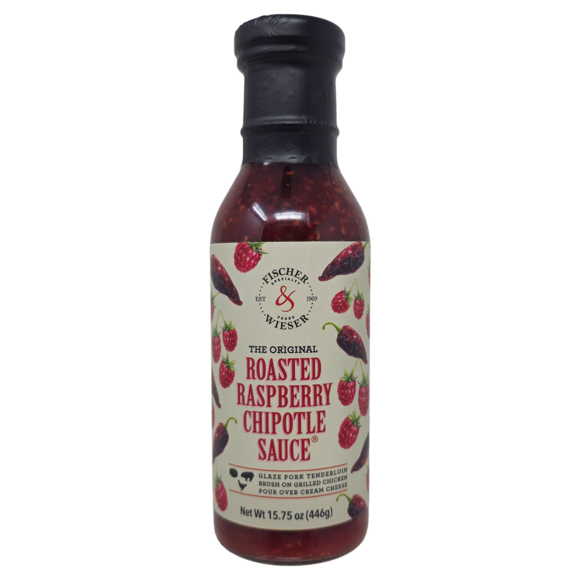 Fischer & Wieser Geröstete Himbeere Chipotle Sauce – 15,75 oz