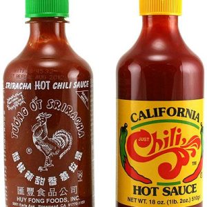Sriracha Knoblauch scharfe Sauce & nur Chili scharfe Sauce Combo, . – 12oz