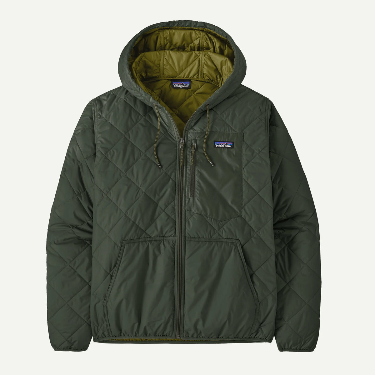 Patagonia Diamant gesteppte Bomber Hoody – Herren