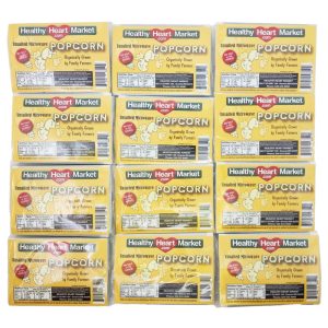 12 Packung – Gesunder Herzmarkt Kein Salz Mikrowelle Popcorn