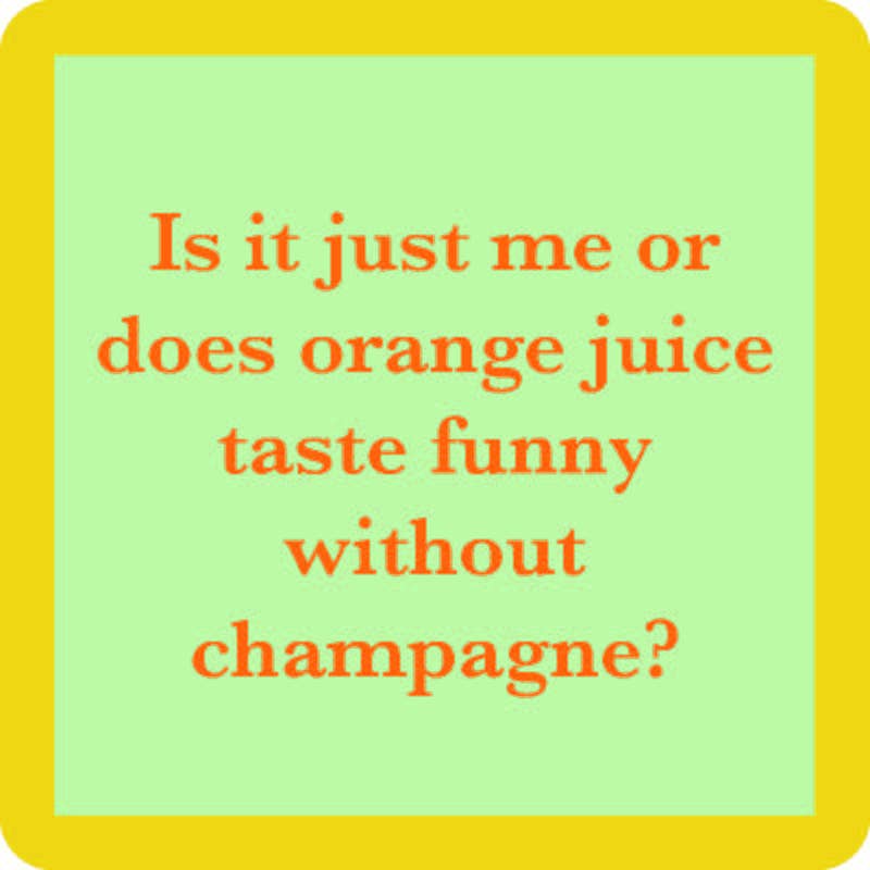 Drinks on Me Untersetzer – Orange Juice
