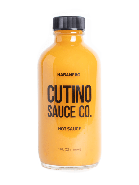 Chilisauce Habanero von Cutino Sauce Co 4 oz Hitze 6