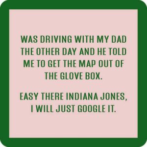 Drinks on Me Untersetzer – Indiana Jones