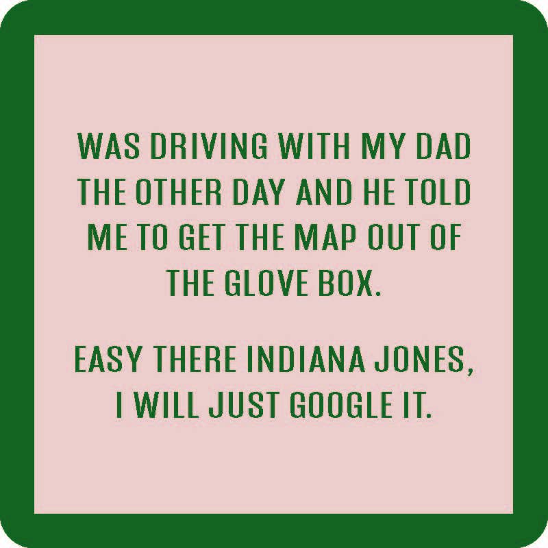 Drinks on Me Untersetzer – Indiana Jones