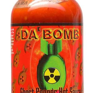 Da Bomb Ghost Pfeffer scharfe Sauce, . – 4oz