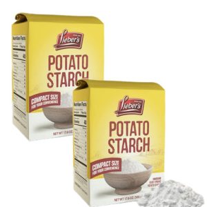 Lieber’s Kartoffelstärke, koscher für Passah, 17,6 Unzen (Packung mit 2)