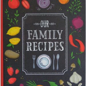 Unsere Familienrezepte – Rezeptbuch zum Ausfüllen