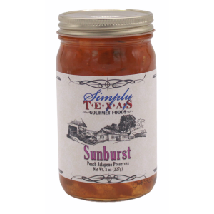 einfach texas sunburst Pfirsich konserviert