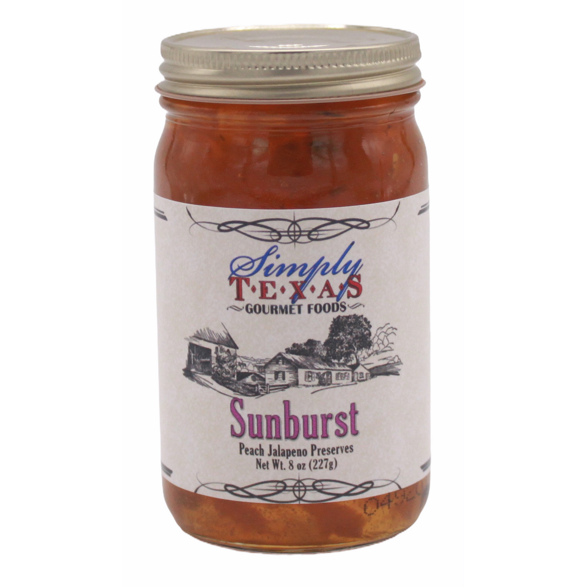Simply Texas Sunburst Pfirsichkonserven