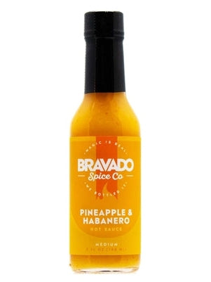 Chilisauce Bravado Spice Ananas Habanero 5 oz Hitze 5