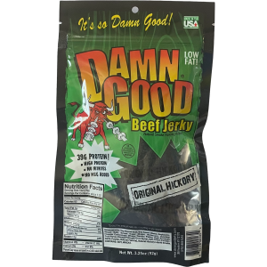 Verdammt gut Original Hickory Rindfleisch Jerky