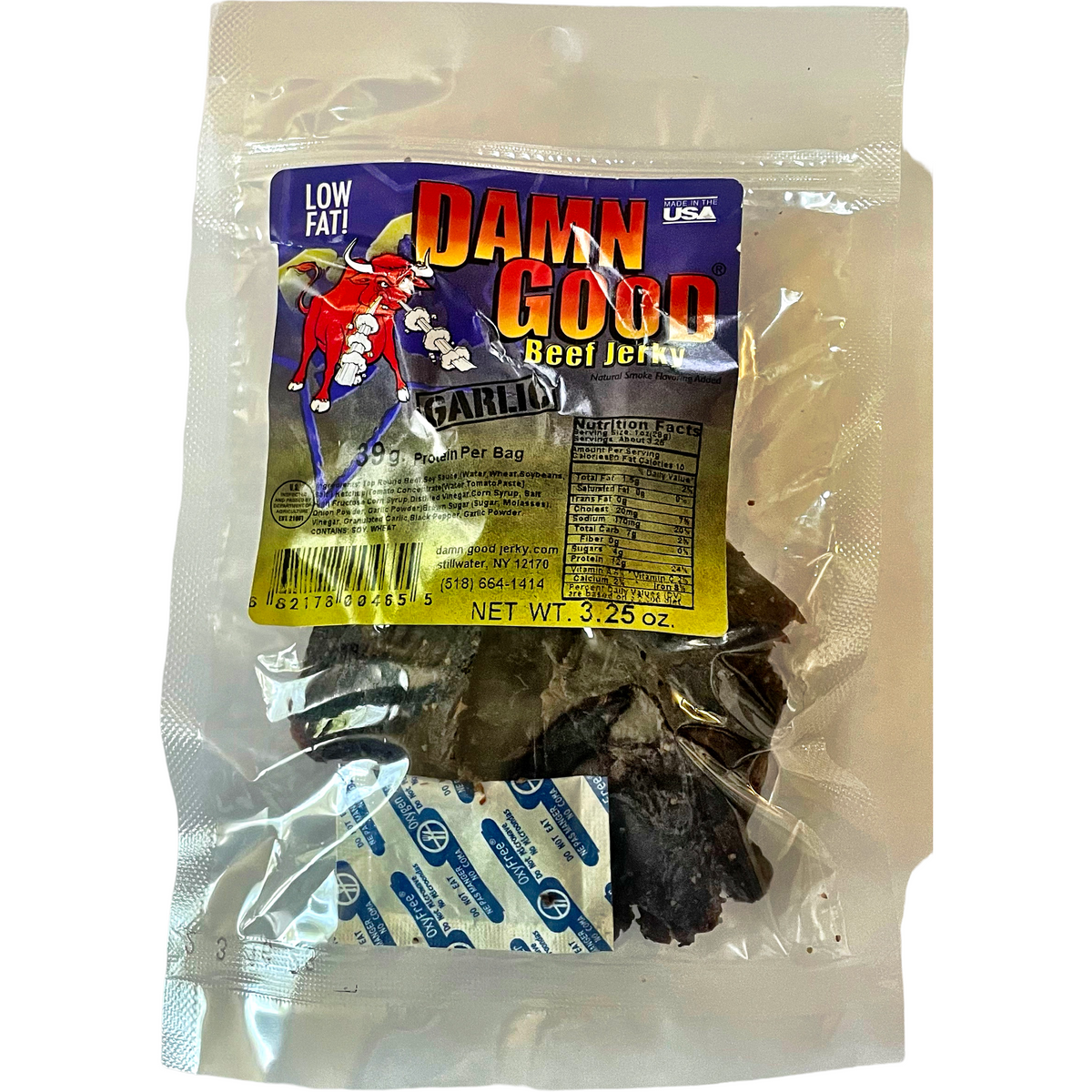 Verdammt guter Knoblauch Rindfleisch Jerky