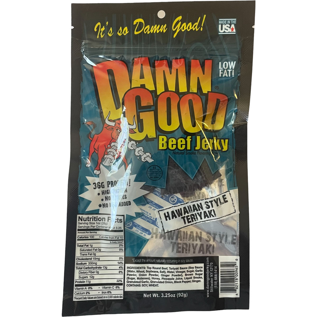 Verdammt gut hawaiian stil teriyaki jerky