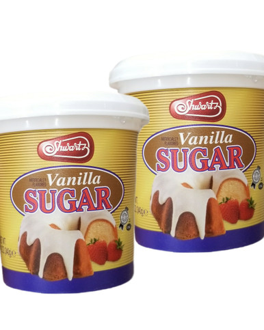 Shwartz Vanille Zucker, 12 oz (Packung mit 2)