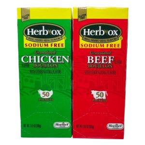 kraut-ox natriumfreies Rindfleisch und Hühnerbouillon 100 Packungen