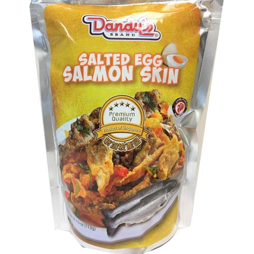 Dandy's Brand – gesalzen Egg Lachs Skin – Premium Qualität – 113 G