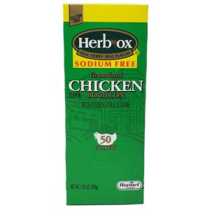 Kräuter-Ochse natriumfrei Huhn Bouillon