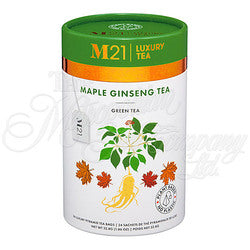 Ginseng Ahorn grüner Tee dekorative Pyramide Teebeutel Kanister