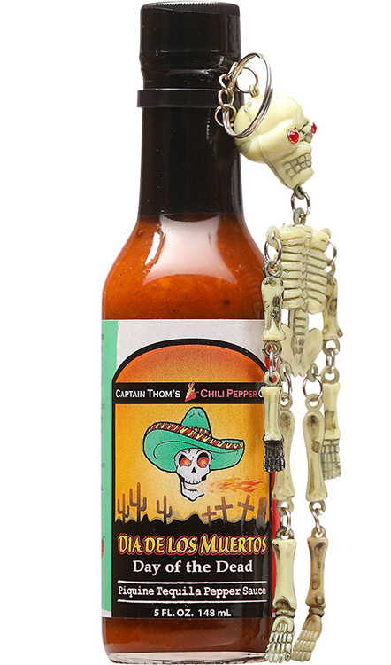 Tag der Toten w / Skelett Schlüsselanhänger, 5oz
