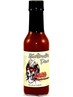 Herzzerreißende Dawn's 1542 Schokolade Habanero Sauce