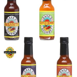 Dave’s Gourmet Insanity würzig 4 Packungen, 4/ . – 5oz