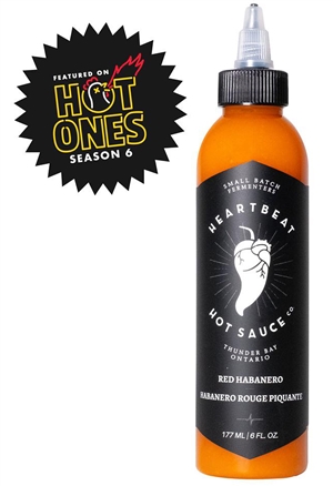 Herzschlag Rot Habanero Chilisauce, 6oz