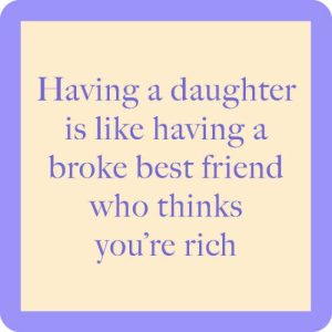 Drinks on Me Untersetzer – Broke Best Friend