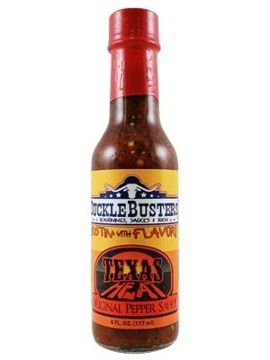SuckleBusters Texas Hitze Original Pfeffer Sauce, 5oz