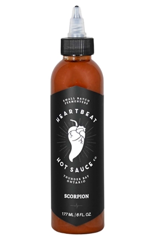 Herzschlag Skorpion Chilisauce, 6oz