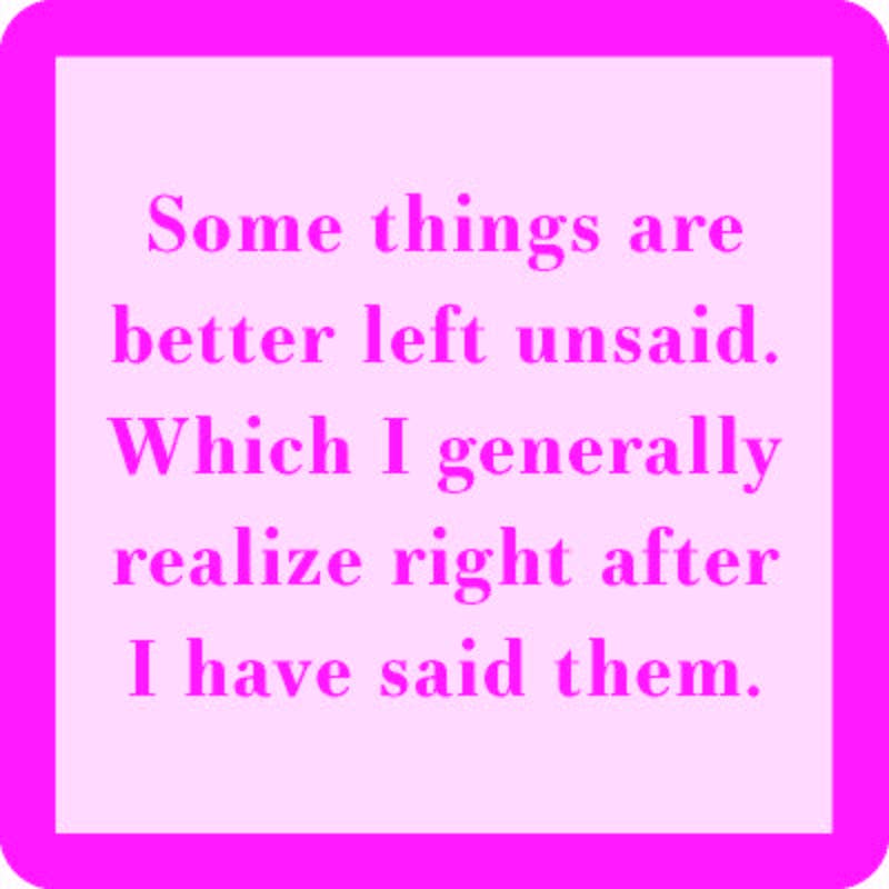 Drinks on Me Untersetzer – Left Unsaid