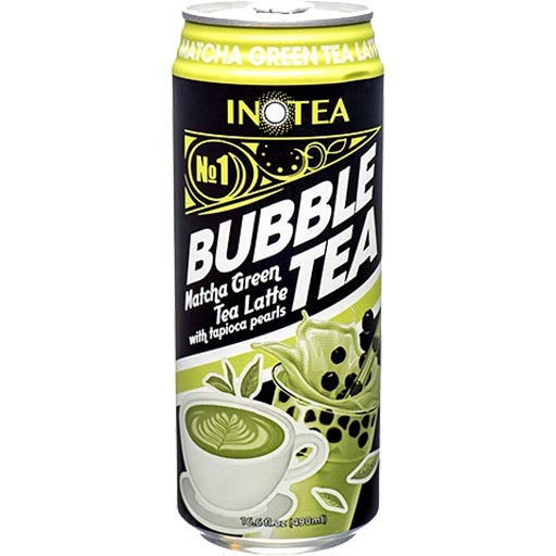 Imotea – Bubble Tee Matcha Grüner Tee Latte mit Tapioka Perlen – 16.6 FL OZ