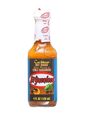 Chilisauce El Yucateco Karibik Habanero 4 oz Hitze 6