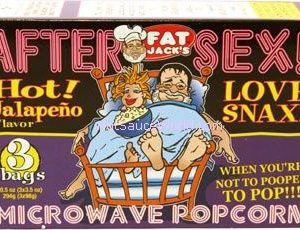 After Sex! Jalapeno Popcorn, 3,5 Unzen.