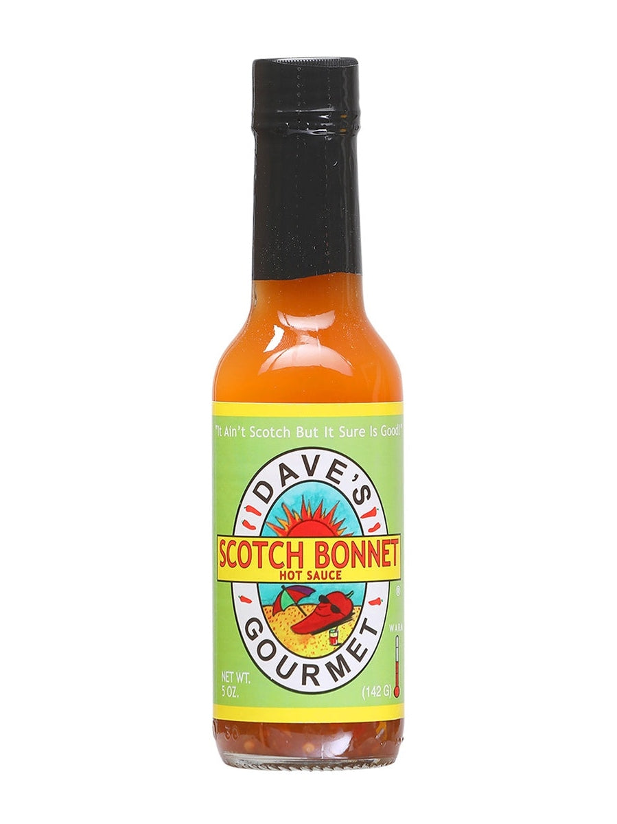 Chilisauce Daves Gourmet Scotch Bonnet 5 oz Hitze 5