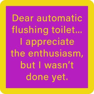 Drinks on Me Untersetzer – Automatic Flush