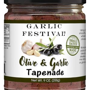 Tapenade Oliven & Knoblauch Knoblauch Fest Lebensmittel 9