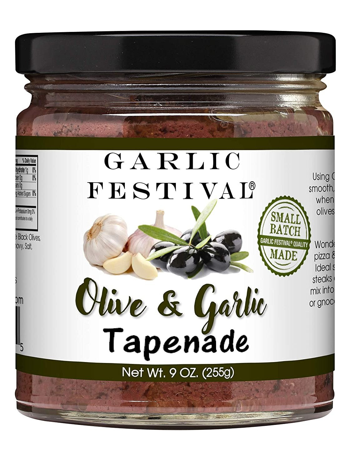 Tapenade Oliven & Knoblauch Knoblauch Festival Lebensmittel 9