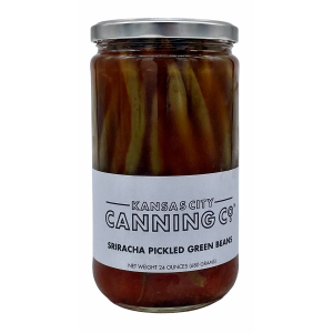 Kansas City Canning Co. Sriracha eingelegt grüne Bohnen