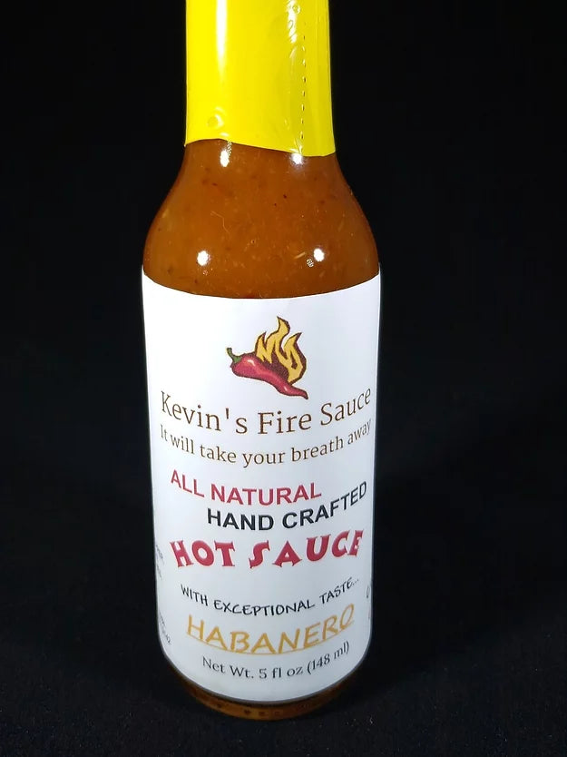 Kevins Feuersoße Ananas Habanero Pfeffer 5oz