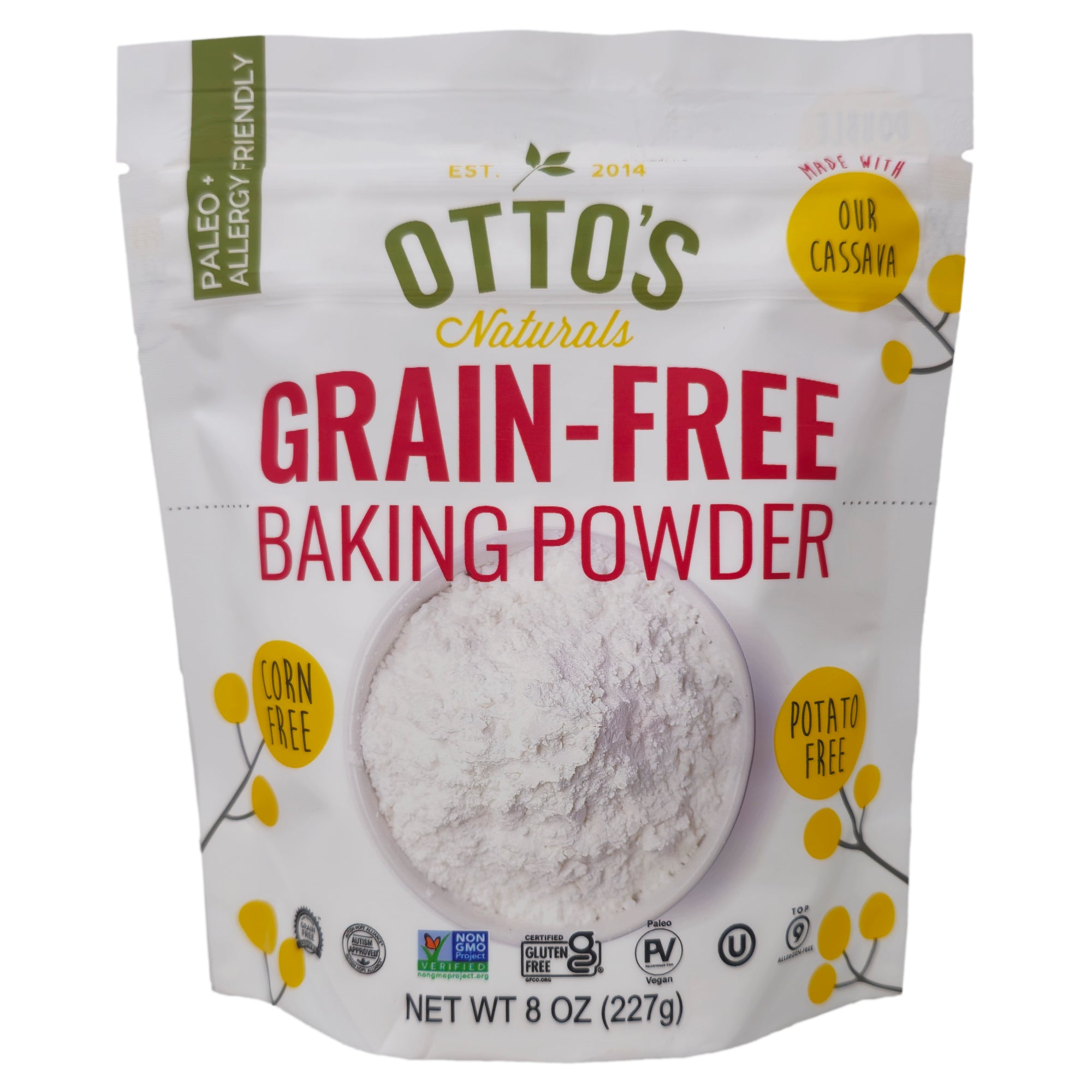 Otto's Naturals Getreidefreies Backpulver – 8oz