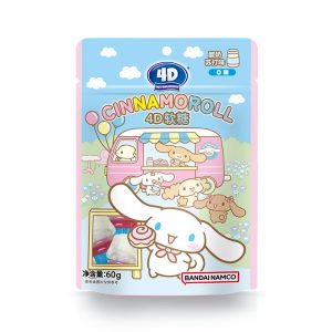 AMOS Cinnamoroll Joghurt Soda Geschmack 4D Gummy Süßigkeiten 60g