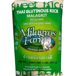 Milagros Farms – Thai Glutinous Reis – Malagkit – Süßreis – Premium-Qualität