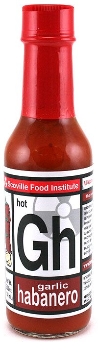 Scoville Food Institute Knoblauch Habanero Chilisauce, 5oz