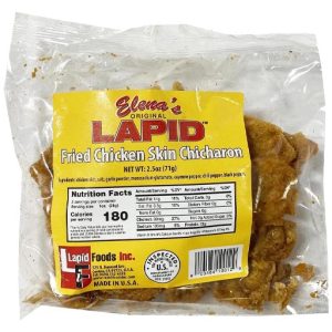 elena s original lapid – gebratene Hähnchen Haut Chicharon – 2,5 Unzen