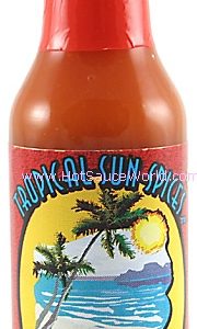 Tropical Sun Gewürz-Habanero-Sauce, . – 5oz