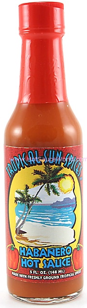 Tropical Sun Gewürz Habanero Sauce, 5oz