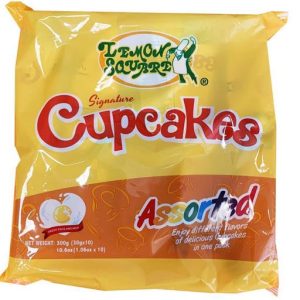 Zitrone quadratisch – Signature Cupcakes – sortiert – 10er Packung – 300 G