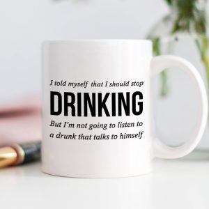 Digibuddha – Ich sollte aufhören zu trinken Tasse