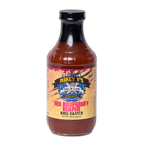 rote Himbeer-Sauce bbq