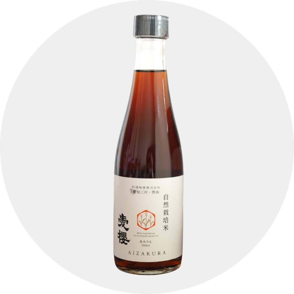 Sugiura Aizakura Hon Mirin 3 Jahre im Alter von natürlich kultiviertem süßem Reis Gewürz 300ml